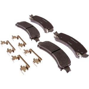 ACDelco Silver 14D974ACHF1 (19387649) Ceramic Rear Disc Brake Pad Set with Clips