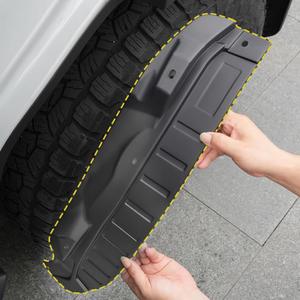 Rear Wheel Mud Flaps for 2024-2027 Lexus GX550 and 550H no-Drill Mounting