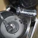 SUSTEAS Cold Press Juicer, 300W, 5.3" Large Feed Chute, 1.5L Capacity, Automatic Feeding, High Yield, Easy to Clean, Ideal for Whole Fruits & Vegetables, Black