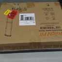 Voipvvii Folding Hand Truck 500lbs, Portable Heavy Duty Dolly Cart, 6 Wheels Collapsible Luggage Cart with 2 Elastic Ropes - Compact Trolley Cart for Easy Moving - Ideal Hand Cart for Travel and More (Black)