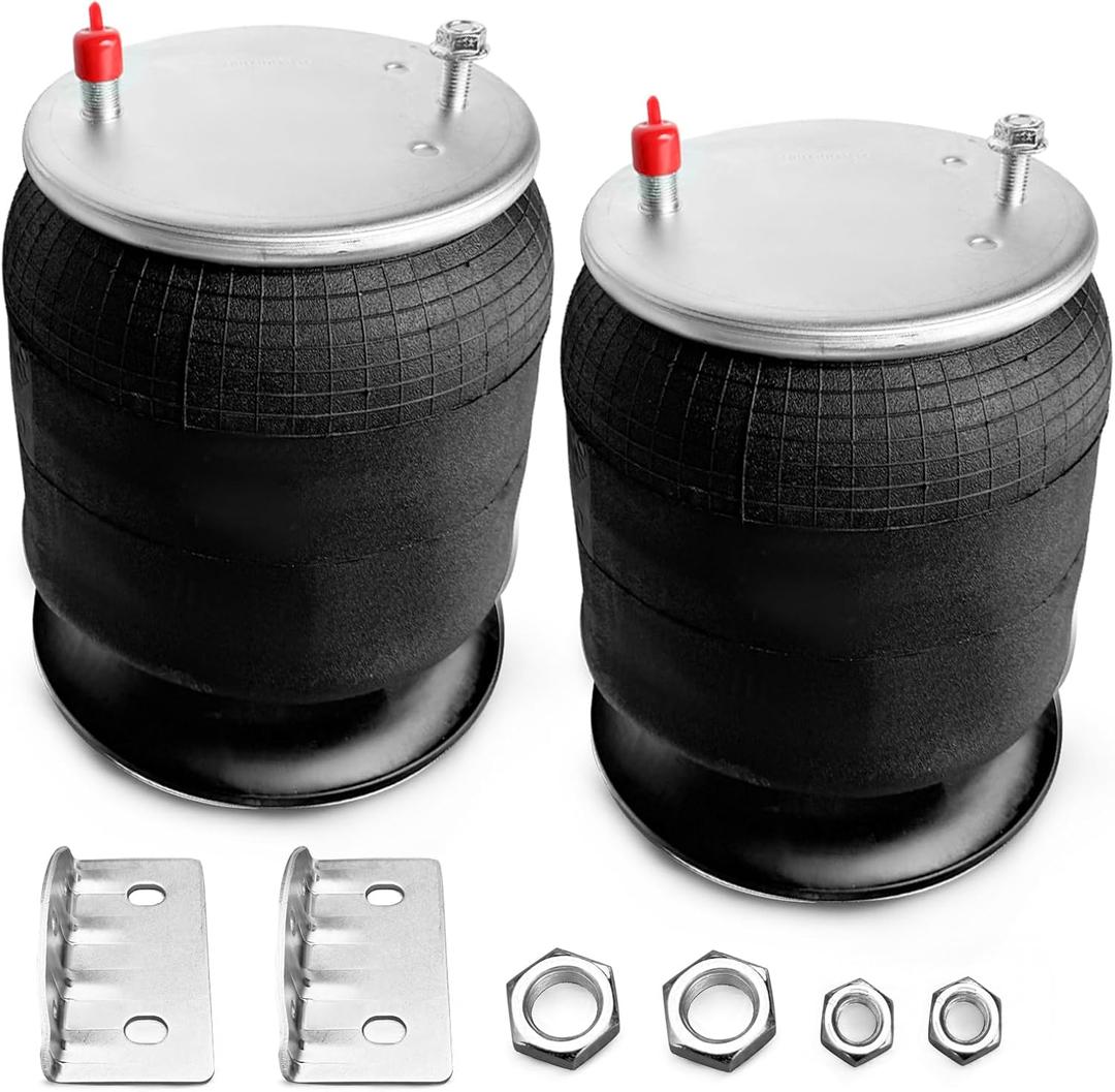 2Pcs Air Spring Bags for Freightliner Trucks OEM Replaces# W01-358-9780, 910S-16A382, 16-13810-000 Truck Air Ride Suspension Spring Bags (1V9780)