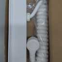 Furniture Drawer Outlet, Recessed Power Strip with (3) PD 20W USB Ports Fast Charging & (3) 15 Amp AC Outlets, (14 AWG) 5 FT White Spring Cord