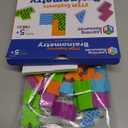 Learning Resources STEM Explorers Brainometry - 3d Puzzle, Brain Games, Brainteaser, Building Logic Toys, Gifts For Boys and Girls, Fine Motor Skills , Pattern Blocks, Math Manipulatives