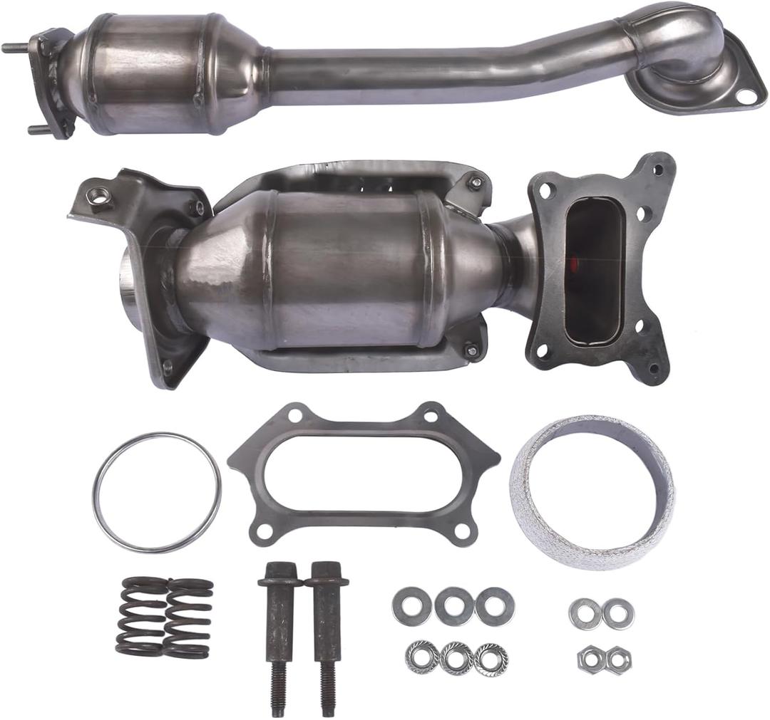 Front Rear Catalytic Converter Set Replacement for Honda CRV 2.4L 2010 2011 745478544CV11