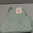 ECOSUSI Mini Backpack for Women Leather Small Backpack Purse for Ladies Cute Pom Bookbag Travel Shoulder Bag with Charm Tassel Green