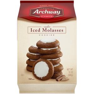 Archway Cookies, Classic Soft Iced Molasses Cookies, 12 Oz, BBD 07/18/2026