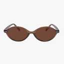 TIJN Olisa Retro Oval Sunglasses for Women Men,Polarized UV Protection Shades,Stylish Frame Sun Glasses,2025 Trendy Sunnies