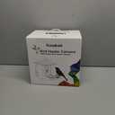 Smart Bird Feeder with Camera Solar Powered, 2K HD WiFi Live View Bird Feeders for Outdoors, AI Birds Recognition & Instant Alerts,Weatherproof Design  Best Gift for BirdLovers & Garden Birdwatching