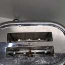 MUELLER HOME Retro Toaster 2 Slice, 7 Browning Levels, 3 Functions (Reheat, Defrost, Cancel), Stainless Steel Features, Removable Crumb Tray, Under Base Cord Storage, Black