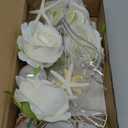 Starfish Conch Cake Toppers Shell Coral Cake Decorations White Flowers Pearl Balls for Shell Starfish Beach Themed Ocean Summer Decoration Supplies