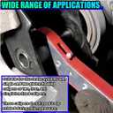 Brake Caliper Press Tool, 360 Degree Auto Swing Car Ratchet Brake Expander Wrench with 2PCS Steel Plates, Car Braking Caliper Hanger Set, Auto Calipers Piston Braking Pad Spreader Tool (1PC)