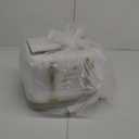 West Bend Timeless 4-Slice Toaster with 7 Browning Levels, Bagel/Waffle/Defrost Settings, High-Lift Lever, Anti-Jam, Easy-Clean Crumb Tray, 4-Slice, White/Gold