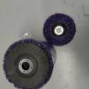 10 PCS 4" x 5/8" Strip Discs Strip Wheel for Angle Grinder Clean Remove Paint Coating Rust Welds Oxidation