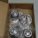 Loose Leaf Tea Infuser, 4PCS Tea Strainer Stainless Steel Tea Ball with Chain and Drip Trays, Small Tea Filter Set for Mug (Teapot)