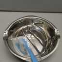 1000ML/1QT Double Boiler Chocolate Melting Pot, 304 Stainless Steel Candle Making Kit with Silicone Spatula for Chocolate, Candy, Candle, Soap, Wax