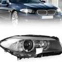 Headlight Assembly Compatible With BMW 5 Series F10 535i 528i 550i 2011-2013 Xenon Headlight Adaptive Headlamp Right Passenger Side.