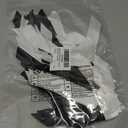 8 Pcs Silky Satin Hair Bows with Long Tail, Hair Clip Ribbon Accessories Ponytail Holder Slides Metal Clips French Hairs Bow Barrette Aesthetic Long Tail for Women,Christmas gifts,Black and White