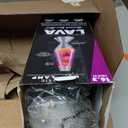 The Original Lava Lamp - Large 52oz 16.3" - Vivid Twilight - Classic Liquid Motion Lamp - Orange Lava and Purple Liquid - Item #5119 