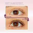 Blinc Amplified Tubing Mascara Soft-Glam Volume & Definition, Longwear, Smudge & Flake Proof, Natural Bamboo Blend, Sensitive Eyes Safe, Washable