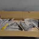 BAYKA Shelves for Bedroom Decor, Floating Wall Shelf for Living Room Kitchen Storage, Wall Mounted Rustic Shelves for Kids Books, Corner Shelf for Bathroom (Carbonized Brown, Set of 4)