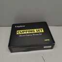 Cupluw Cupping Set, 24 Cups Cupping Kit for Massage Therapy, Chinese Cupping Therapy Set with Magnetics, Professional Vacuum Cupping Set for Cellulite Reduction Muscle Pain Relief with Manual Pump