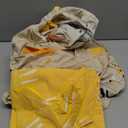 Salt Earth 100% Cotton 210TC Kids Bedsheet, Twin Fitted Sheet,Toddler Bed, 2 Piece Bedding Set- 1 Fitted Sheet and 1 Pillowcase, Themed Toddler Bed Sheets, Cute Sheets (Summerland/Yellow)