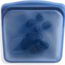 Stasher Premium Silicone Reusable Food Storage Sandwich Bag, Deep Ocean, Microwave, Sous Vide, Dishwasher, Oven and Freezer Safe, BPA Free, Leak-free, Eco-friendly, 28 Oz