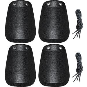 Metatarsal Guards, 4pcs Toe Protector, Metatarsal Shield Footwear Attachment for Metatarsal Guard Safety Shoe Protectors Cover for Shoe, Work Boot Universal Size (2pair/4pcs)