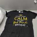 I Can't Keep Calm It's My Best Friend Birthday Gift Party T-Shirt, M
