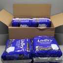LivDry 3XL Overnight Adult Diapers for Women and Men, XXXL Incontinence Underwear, 72-92" Waist, Disposable Pull-On Briefs, XXX-Large, 40 Count