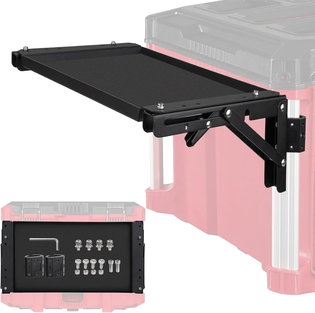 Foldable Magnetic Table Compatible with Milwaukee Packout Toolbox Milwaukee Packout Accessories