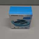 [Fit For Switch1/2] Steering Wheel Hand Grips for Switch 2/Swith 1/OLED, Racing Wheels Handle Accessories for Mario Kart Games, Ergonomic Handheld Grips for Joycons 2 Controller -2 Packs (Orange&Blue)