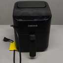 DEIME Air Fryer 3 Qt, Small Airfryer Digital Space Saving Compact, Bake, Reheat, Roasts for Quick Easy Meals, Mini Compact & Quiet, Nonstick & Dishwasher Safe Basket (Black) (Black)