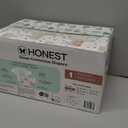 The Honest Company Clean Conscious Diapers for Delicate Skin | Up to 100% Leakproof | Hypoallergenic, Fragrance Free | Gender Neutral | Club Box, Size 1 (8-14 lbs), 78 Count (Prints May Vary) (Above It All + Pattern Play)