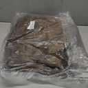 Sofa Sack Bean Bag Chair Cover Only, for Adults and Kids,Without Filling Comfy Fluffy Round or Oval Beanbag Chair Cover Replacement, Lazy Sofa Cover for Reading Chair or Floor Chair,3 Foot,Chocolate