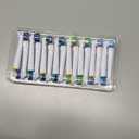 Aoxgao Replacement Heads Compatible with Oral b Braun, 16 Pcs Electric Toothbrush Heads for Oral-b Floss Pro 1000 Smart Genius x White