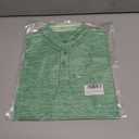 Alex Vando Mens Golf Shirt Moisture Wicking Quick-Dry Short Sleeve Casual Polo Shirts for Men (Green, S)