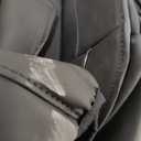 AOMSAZTO Seat Covers Fit for 2024 2025 Toyota Tacoma Truck Double Crew Cab Custom Truck Seat Covers Full Set(Black,5 Seats)