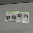 for AirTag Keychain Holder 4 Pack, Waterproof TPU Case with Holder for Apple AirTags, Shockproof, Secure Lock for Wallet, Key, Bag, Luggage, Pets(Black)