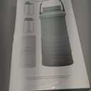 Momcozy 22oz Portable Breast Milk Cooler for Outdoor, Life Saver with 360 Total Cooling for 24 Hours, Larger Capacity Travel Breastmilk Chiller with 2pcs Baby Bottles for Breastmilk Storage, Green