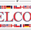 International Welcome Banners (asstd designs) Party Accessory (1 count) (2/Pkg)