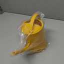 Plastic Indoor Watering Can with Detachable Sprinkler Head - 68oz (1/2 Gallon) for House Plants and Flowers (Yellow)