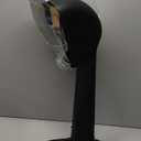 High Soar Hood Mirror for Kenworth T680(2000-2017),Hood Mirror Assembly with Arm for Peterbilt 579(2010-2017)/Peterbilt 587(2010-2017) only Right Passenger Side (A Pair) (Chrome)