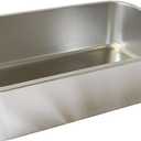 Midlee Stainless Steel Cat Litter Box- XL Size- 23.5" x 15.5" x 5.75"