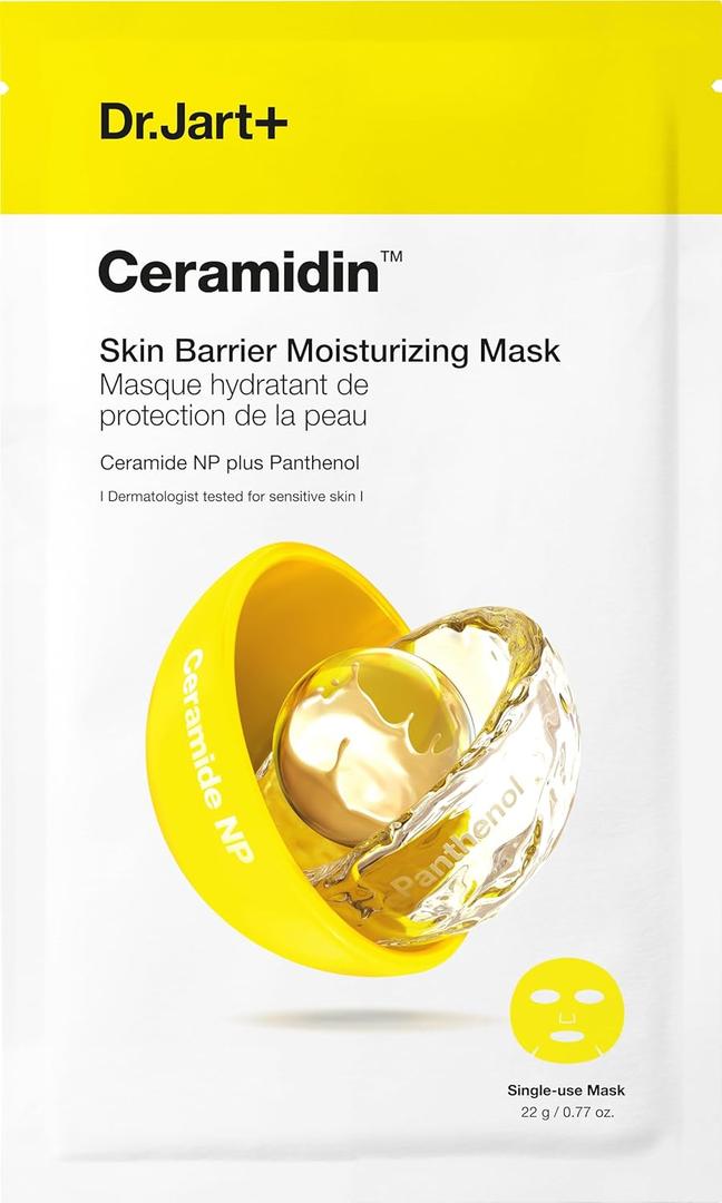 Dr.Jart+ Ceramidin Skin Barrier Moisturizing Korean Face Mask | Sheet Mask | Korean Skin Care