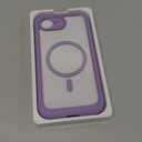 Miracase Magnetic for iPhone 16e Case Full-Body Phone with Built-in Glass Screen Protector, [Compatible with MagSafe] Military Drop Proof 16E Cover Bumper 6.1 inch, Purple