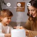 InnoGear 500ml Essential Oil Diffuser with Remote Control, Premium Ultrasonic Aromatherapy Diffusers Scent Humidifier Vaporizer Auto-Off Timer for Large Room Home, Yellow