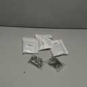 GKOLED 12 Pack Recessed Low Voltage LED Step Riser Light, Diameter 1" Mini Size Landscape Lighting for Outdoor Deck Stair Railing Post, 12V 3000K, Die-cast Aluminum, Black Powder Coated, UL-Listed