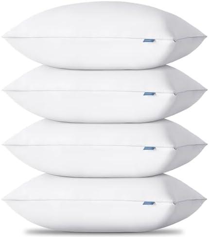 20" x 36" Serta Pillowcases 2ct, White