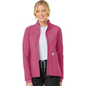 Carhartt Rugged Flex Women's Bonded Fleece Jacket, Electric Fuschia, Large